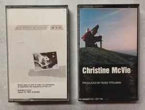 FLEETWOOD MAC tusk 1979 CHRISTINE McVIE self titled 1984 cassette lot - Bild 1 von 3