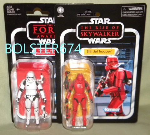FIRST ORDER STORMTROOPER VC118 & SITH JET TROOPER VC159 Star Wars 2018 3.75" Cover