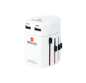 Skross EVO World Travel Dual USB Charging Adapter - Photo 1 sur 5