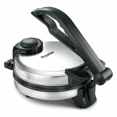 New Prestige Roti Maker PRM 5.0 Unique Curved Surface Multi Purpose 220-240 VOLT
