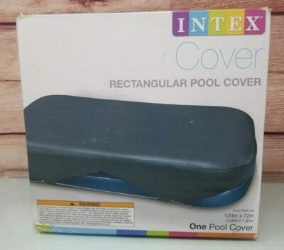 Intex B008VQWPDK Rectangular Pool Cover for Swim Centers 58412EP, 1 Pack, Multi - Image 1 of 3