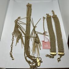 Cabi Riviera Necklace bracelet #2110 Gold finish Multiple options to wear. #j