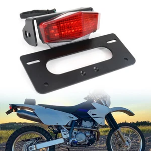 Placa de matrícula de cola ordenada apta para Suzuki DRZ400/SM/S 2005-2024 DRZ400E 2008-2024 - Imagen 1 de 6