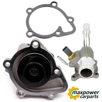 Water Pump Thermostat For 15-17 Chrysler 200 Jeep Renegade 2.4 L4 2360CC 4-Door - Image 1 of 4