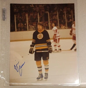 BRIAN CURRAN SIGNED VINTAGE BOSTON BRUINS HOCKEY 8x10 PHOTO NHL AUTOGRAPH AUTO - Picture 1 of 2