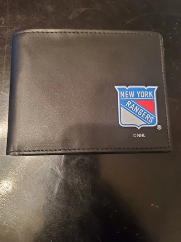 NEW YORK RANGERS- NHL Mens Bi-fold Wallet -Black New w/o tags Cover