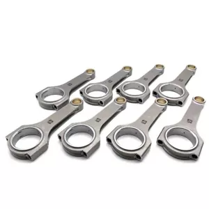 S62 H-beam Rifle Drilled Forged Connecting Rods For BMW V8 S62B50 M5 E39 Z8 - Foto 1 di 14