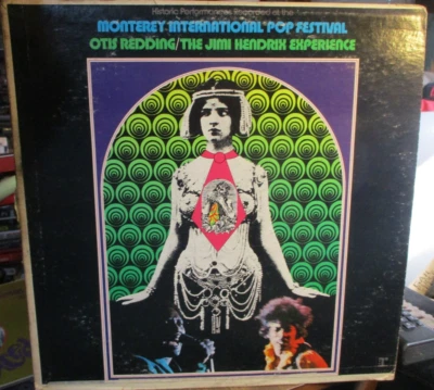 1970 Monterey Pop Festival OTIS REDDING & JIMI HENDRIX US LP Reprise 2020 VG/VG- - Image 1 of 4
