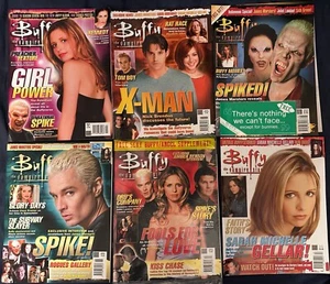BUFFY THE VAMPIRE SLAYER : COLLECTION 6 ISSUES FROM 2004 BUFFY MAGAZINE/POSTERS - Picture 1 of 7
