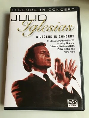 Julio Iglesias - A Legend In Concert - DVD - Image 1 of 2