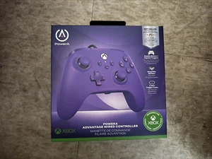 PowerA Xbox Enhanced Wired Controller for Xbox Series X|S - Royal Purple - NEW! - Picture 1 of 2