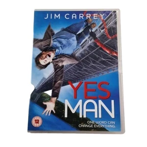 Yes Man (DVD, 2009) Jim Carrey Region 2 Cert 12 Warner Bros Z1Y22397 - Imagen 1 de 10