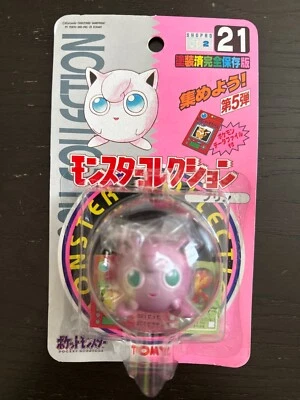 Figura Monstruos de Bolsillo Tomy Pokémon Versión Japonesa Jigglypuff #21 Foto 1 de 2