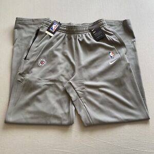 Nike NBA LA Clippers Player Issue Warm Up Pants Sz M Tall AV1688-002 AUTHENTIC