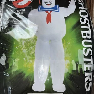 Ghostbusters Inflatable Marshmallow Halloween Costume Stay Puff Size XXL 48-52 - Picture 1 of 3