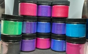Crystal Flash PEARL MICA PIGMENT SOAP COSMETIC GRADE COLORANT PEARLESCENT POWDER - Picture 1 of 36