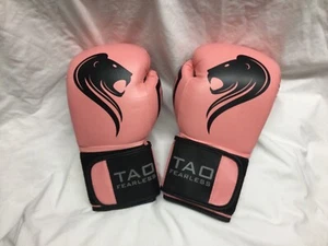 TAO Boxing Gloves 16oz Pink Color Gym Training MMA Kickboxing Muay Thai FREESHIP - Picture 1 of 5