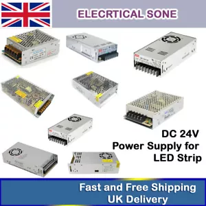 Fuente de alimentación conmutada regulada universal transformador 24V para tira LED CCTV - Imagen 1 de 14