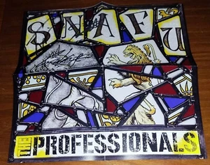 THE PROFESSIONALS SNAFU RARE LTD GOLD SIGNED LP Sex Pistols Clash Damned  PIL - Picture 1 of 9