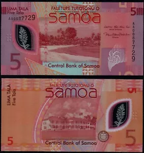 SAMOA 5 TALA (P47) N.D. (2023) POLIMERO UNC - Foto 1 di 1