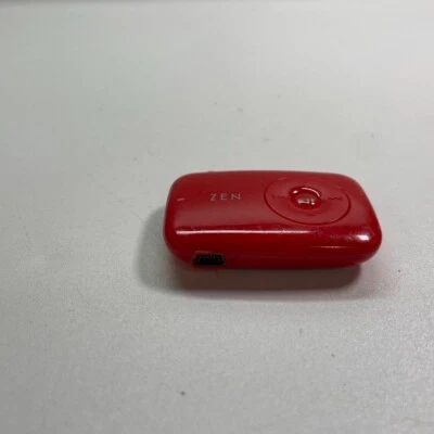 Creative Zen Stone (1GB) Digital Media MP3 Player Red TESTED - Image 1 of 3