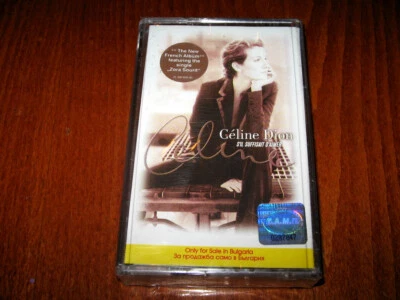 Céline Dion S'Il Suffisait D'Aimer MADE IN BULGARIA CASSETTE New Tape Hologram  - Image 1 of 4