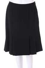 JOSEPH JANARD Skirt Virgin Wool Pleated D 38 black