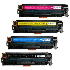 4 kasety z tonerem do zastąpienia HP CE410X, CE411A, CE412A, CE413A (305X / A) bez OEM - Zdjęcie 1 z 1