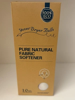 Wool Natural Dryer Balls with Mesh Laundry Bag, White, 3 Counts - Image 1 of 2