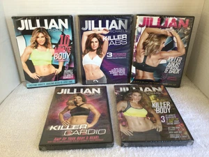 Jillian Michaels Workout DVD Lot - Picture 1 of 6