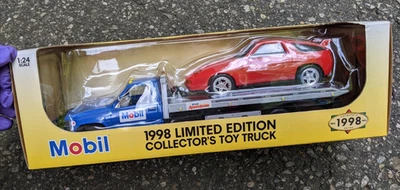 NUEVO EN CAJA 1998 DE COLECCIÓN 1:24 MÓVIL CHEVY CAMIÓN PLATAFORMA PLANA PORSCHE 928 JUEGO DE COLECCIONISTA BOISE Foto 1 de 4