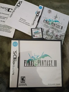 Final Fantasy 3 - Nintendo DS Getestet Cib Schöner Zustand  - Bild 1 von 1