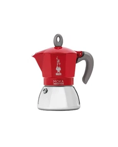Bialetti Moka induction caffettiera rossa 4 tazze - Imagen 1 de 1