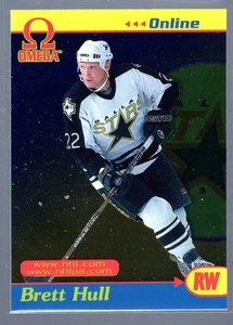 * 1998-99 Pacific Omega - Online #12 - BRETT HULL - Picture 1 of 2