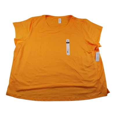 Xersion Mujer NARANJA Cuello Redondo Manga Corta Dri Quick Plus 3x Venta al por menor $40 Nuevo con etiquetas Foto 1 de 4