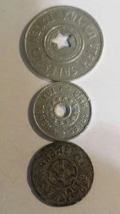 Vintage Lot Of 3 Tax Tokens....2 - Utah & 1 - Kansas - Picture 1 of 5