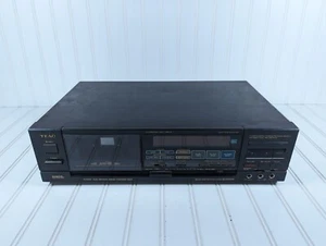 TEAC R-606X Cassette Deck Auto Reverse Estéreo Para Piezas o Reparación Cortar Cable de Alimentación - Imagen 1 de 8