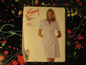 8025 Top & Skirt McCall's Stitch & Save Sewing Pattern Sz 8-10-12-14 - Picture 1 of 3