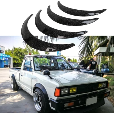4X Fender Flares Over Wide Eyebrow Wheel Arches Body Kit For Nissan 720 Deluxe - Image 1 of 4