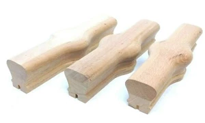 NEW LOT OF 3 - DAMAGED Colonial Stair Railing 6010 Woodwork Tandem Cap OAK ES - Picture 1 of 5