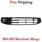 For 2014-2015 Mitsubishi Mirage Bumper Face Bar Grille Front Lower Mi1036107