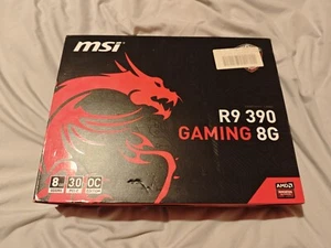 MSi AMD R9 390 RADEON 8GB DP HDMI DVI-D VIDEO GRAPHICS CARD GPU - Picture 1 of 6