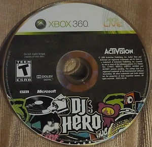 DJ Hero (Microsoft Xbox 360, 2009) TESTED , Works (Disc Only) - Picture 1 of 5