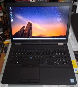 Dell Latitude 5570 15.6" i7-6600u 2.6Ghz 16GB 256GB SSD Radeon Webcam 11 Pro - Picture 1 of 13