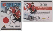 2010-11 Panini Pinnacle City Lights Materials /499 Miikka Kiprusoff #9