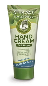 Athenas Treasures Hand Cream Donkey Milk, 60ml - Picture 1 of 2
