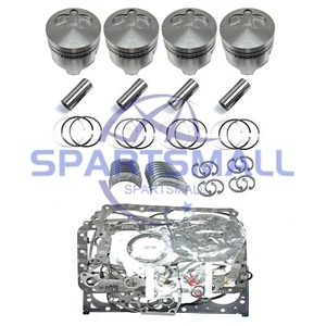 For Mitsubishi Engine Piston Ring Bearing Gasket SeNew K4F Overhaul Rebuild Kit - Picture 1 of 4