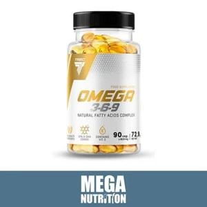 Trec Nutrition Omega 3-6-9 Natural Fatty Acids Brain & Heart Support 90 Capsules - Picture 1 of 1