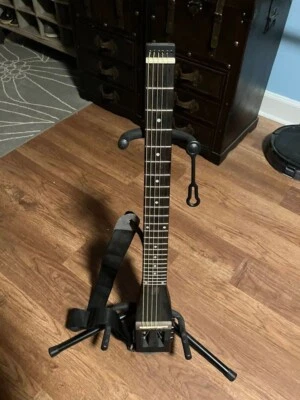 Super portable, compact travel Acoustic/Electric guitar by Anygig. Brand New. - Image 1 of 4