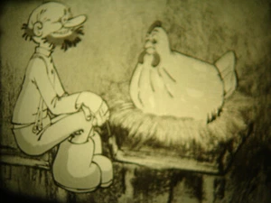 16mm Soviete cartoon Ryaba the Hen film B/W short movie Animation education - Picture 1 of 21